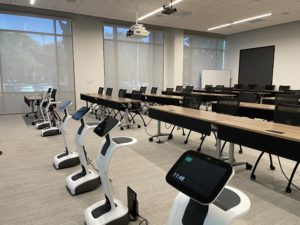 Personal Presence Robots used in the Classroom